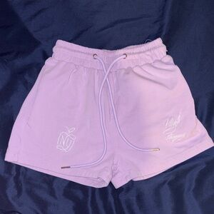 Lilac Women's Drawstring Lounge Shorts